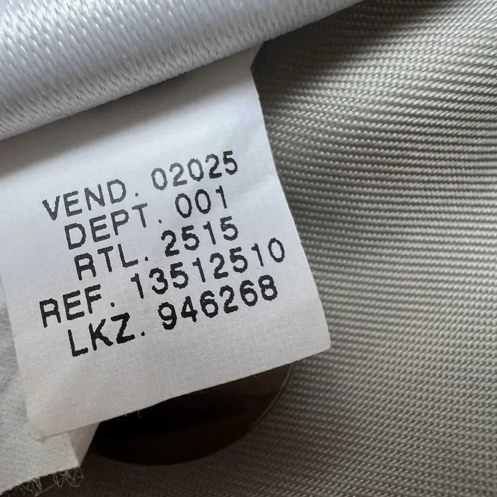 Eddie Bauer Blazer Men’s L Khaki Cotton Canvas Unstructured Casual Oversized - Picture 12 of 16